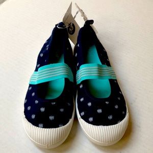 New Cat & Jack Little Girls Slip On Size 13